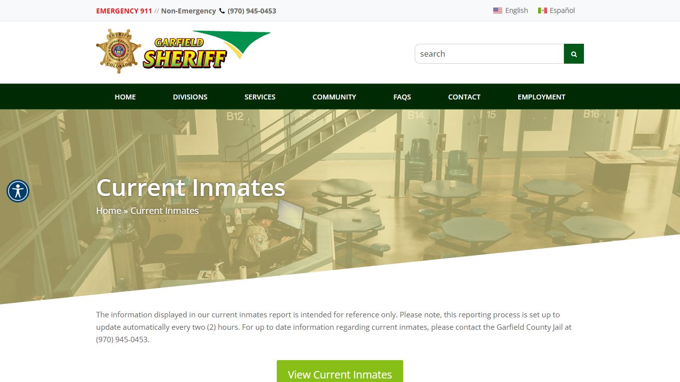 Current Inmates - Garfield County Sheriff Colorado